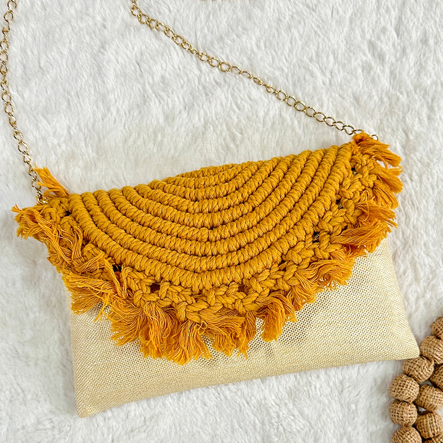 Macrame Clutch bag