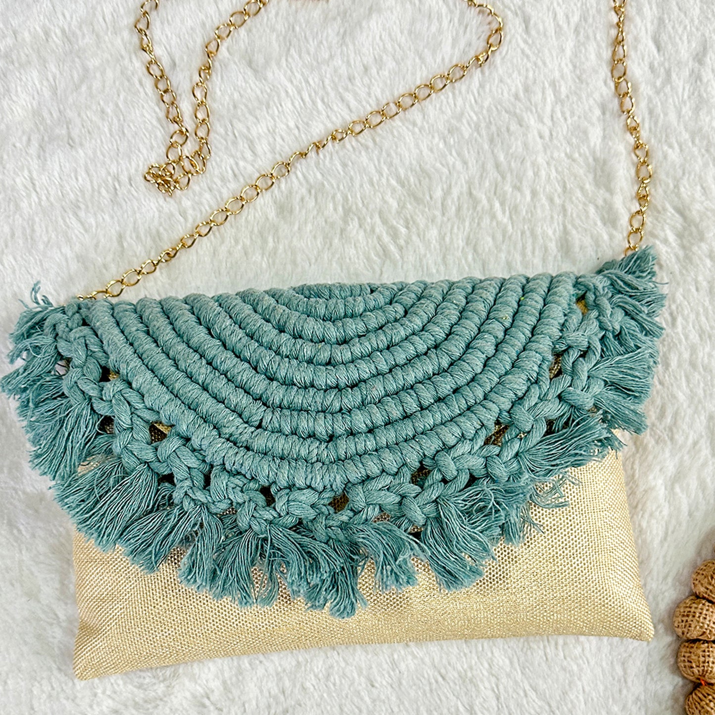 Macrame Clutch bag