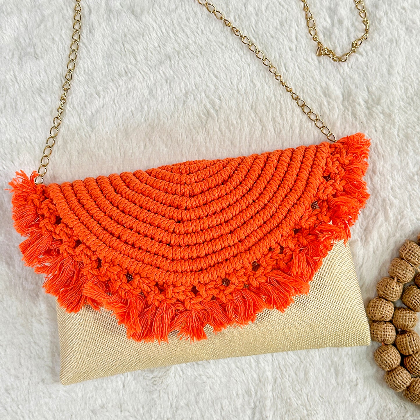 Macrame Clutch bag