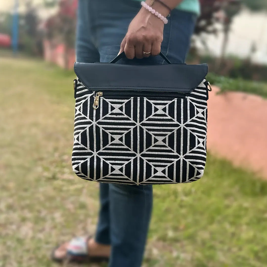 Geometry Design Handbag