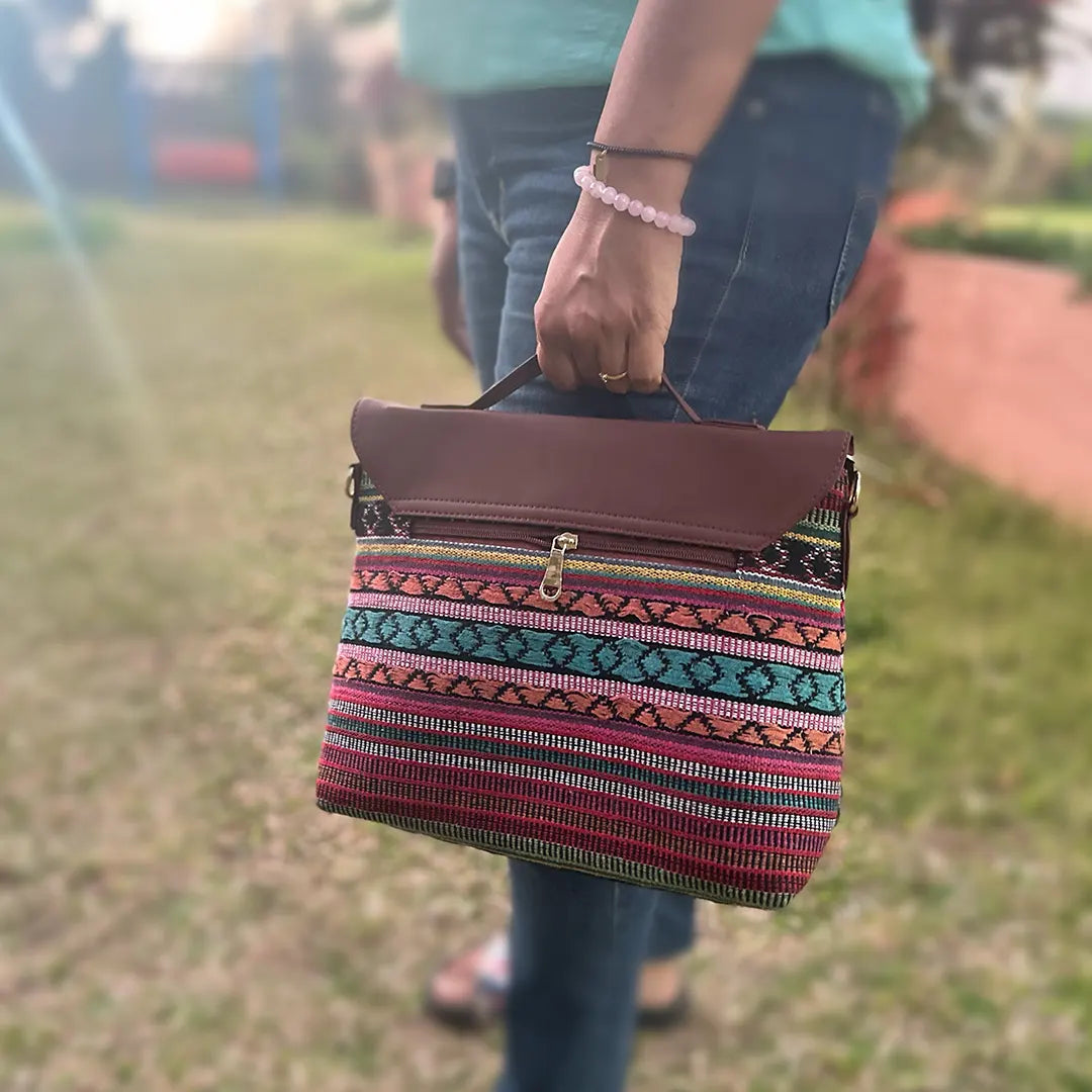 Crimson Rouge Handbag