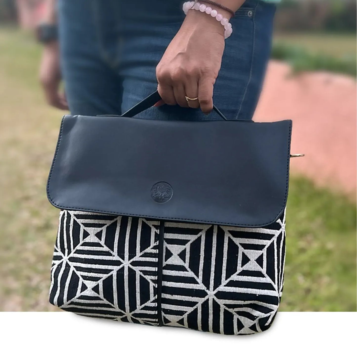 Geometry Design Handbag