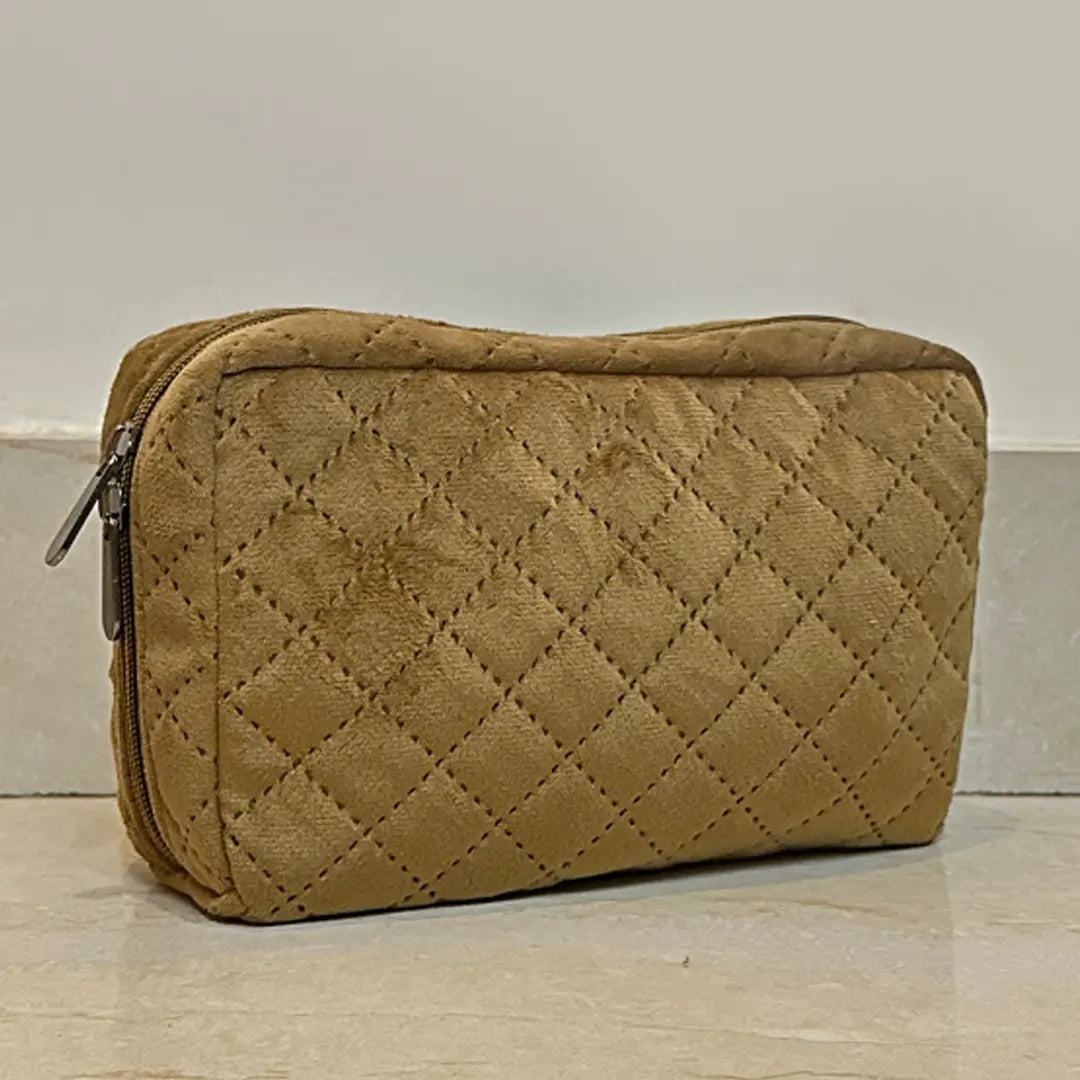 Taupe Magic Makeup Organiser Pouch