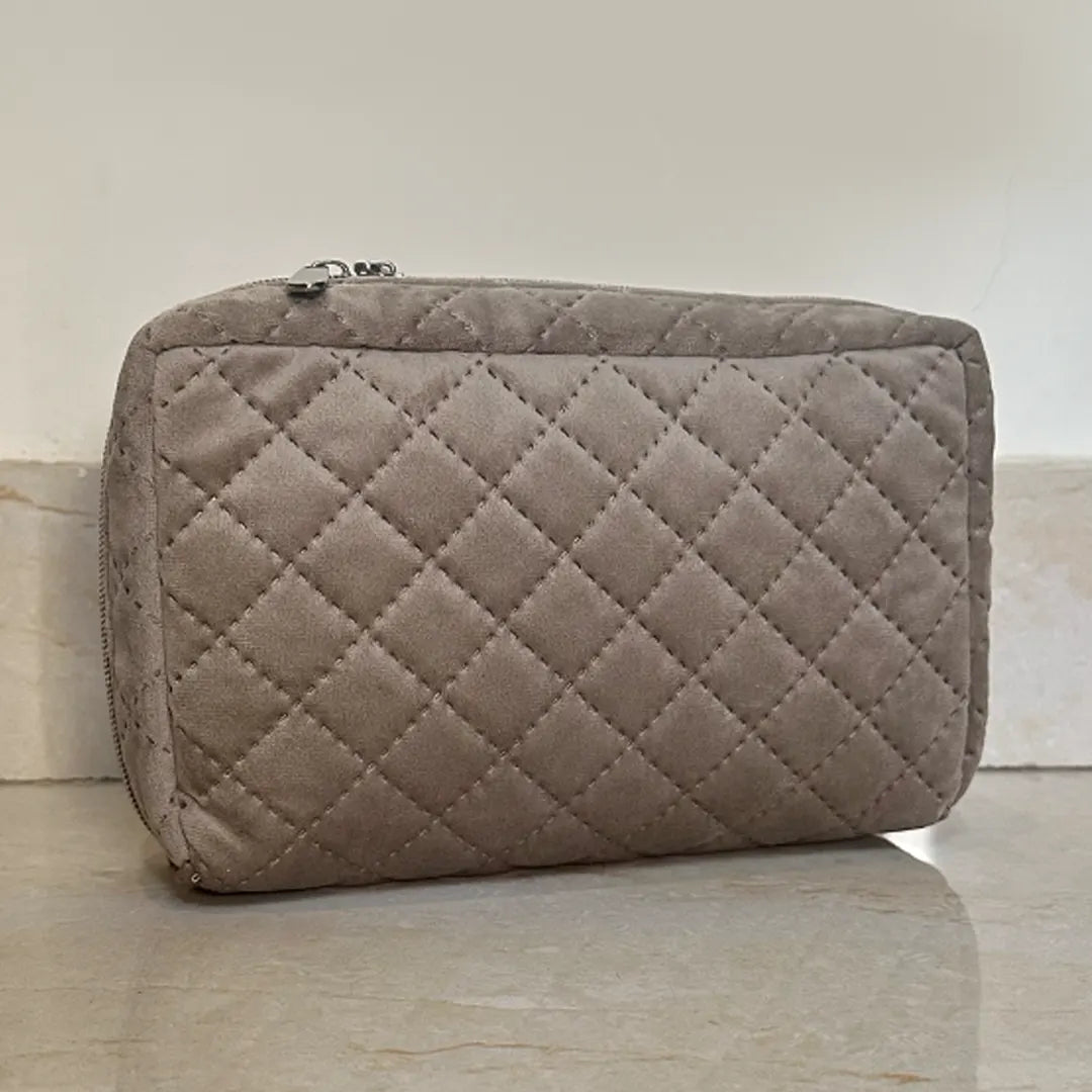 Latte Makeup Organiser Pouch