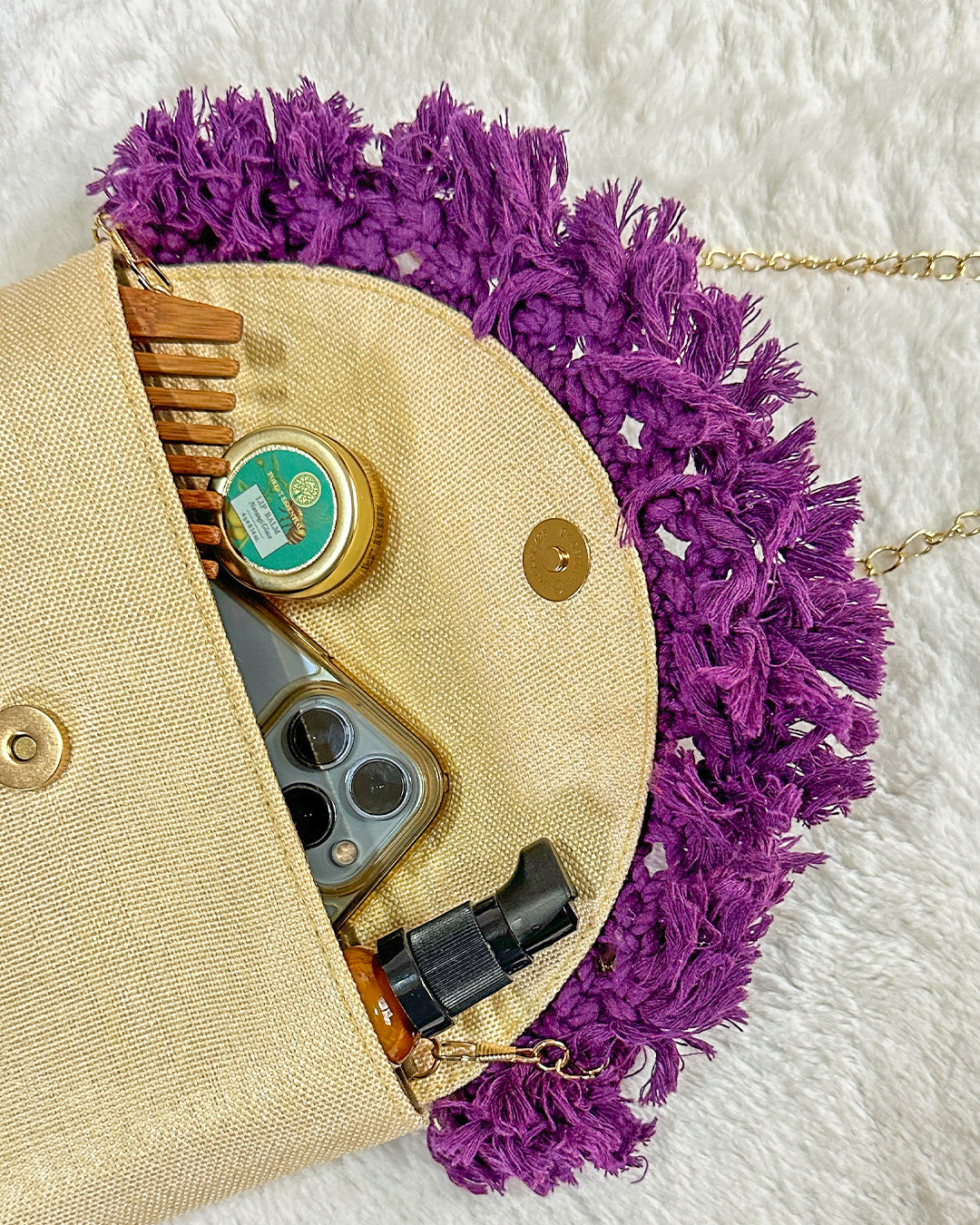 Macrame Clutch bag