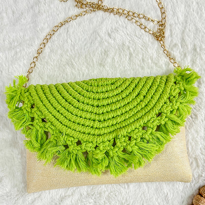 Macrame Clutch bag