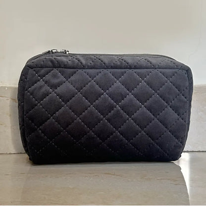 Charcoal Makeup Organiser Pouch