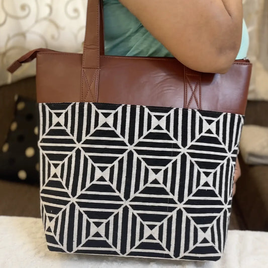 Geometric Design office Bag