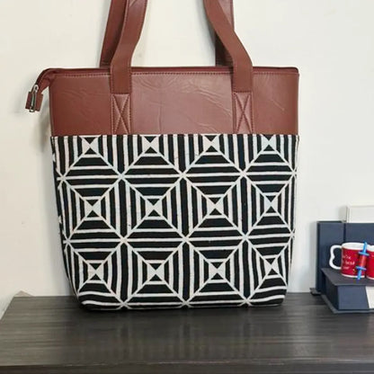 Geometric Bagwati Handbag
