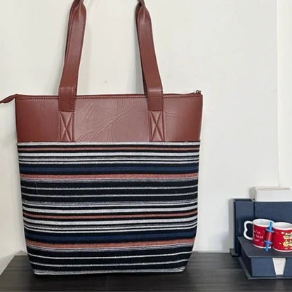 Pink Mosaic Bagwati Tote Bag