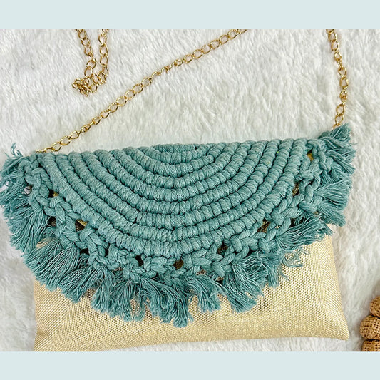 Macrame Magic Clutch