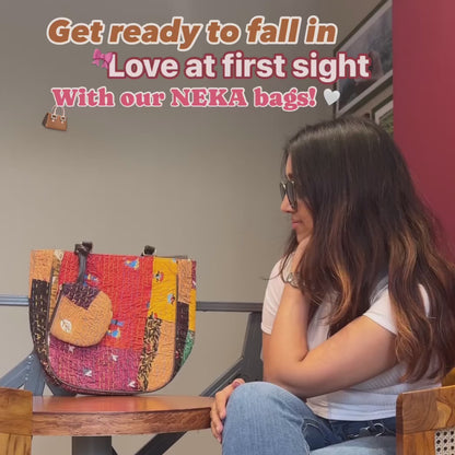 Jaipuri Katha Tote Bag