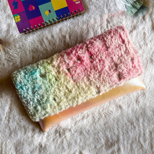 Galaxy clutch bag / Unicorn Clutch/ Fluff and Fancy